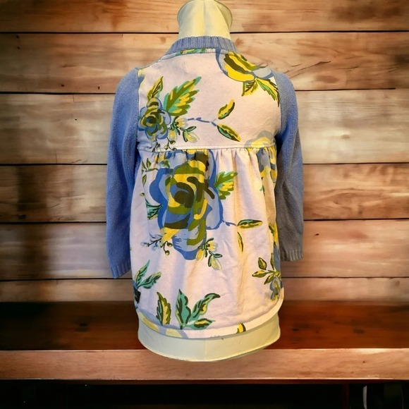 Matilda‎ Jane floral cardigan sweater 12-18 month - Picture 4 of 7